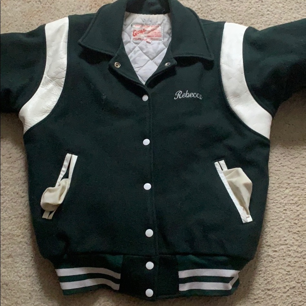 1982 Vintage Cheerleader Jacket Gem